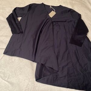 COS (Collection of Style) cotton asymmetrical blouse